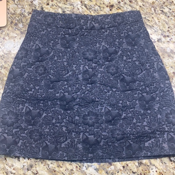 Paul & Joe Sister Fellini Floral Jacquard Cat Skirt - Picture 1 of 8